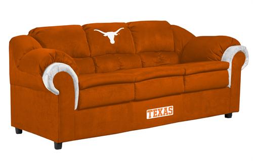 Texas Longhorns Pub Sofa